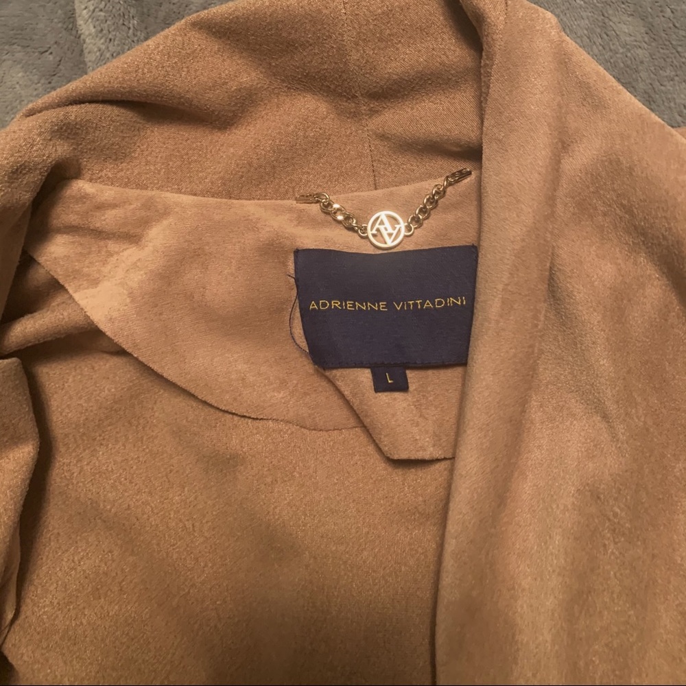 Adrienne Vittadini faux leather jacket